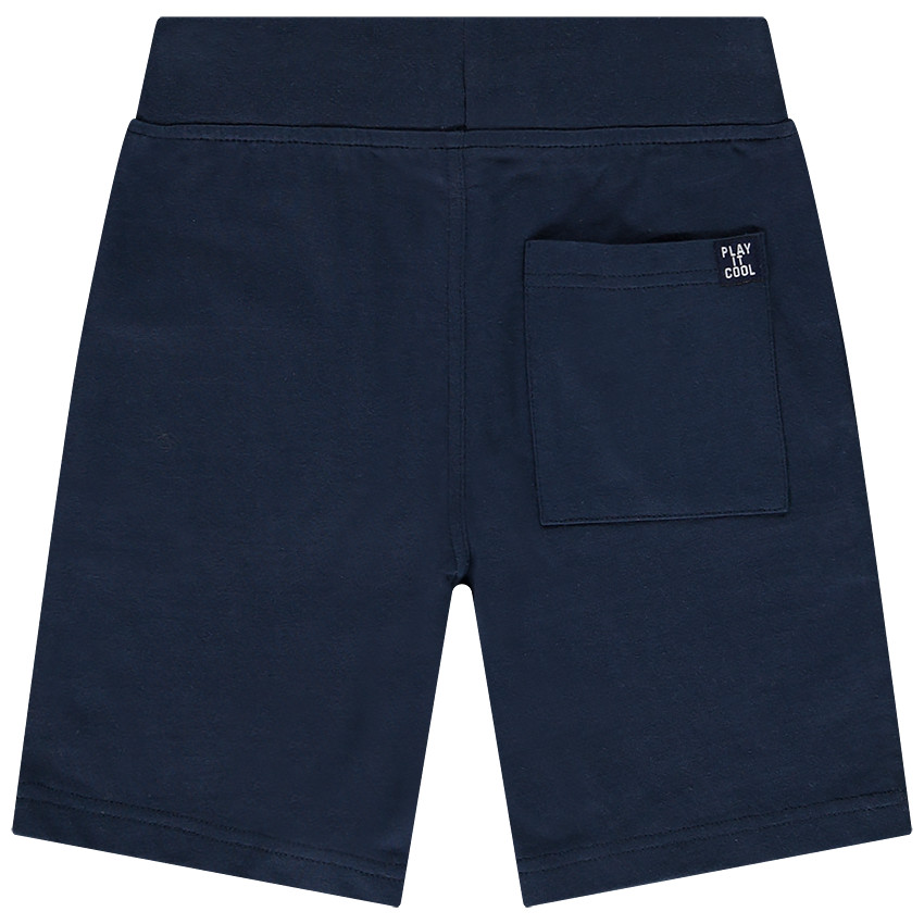 Σετ από 2 μονόχρωμες βερμούδες από πλεκτό 