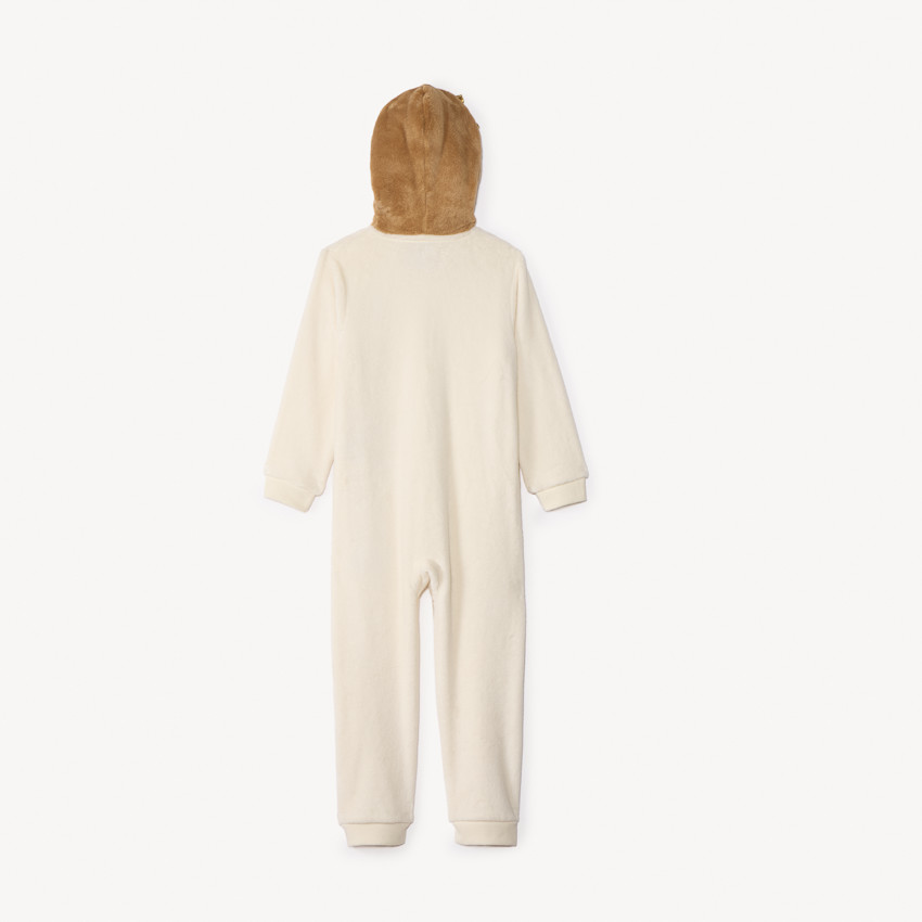 Surpyjama ludique de Noël en sherpa pour fille 