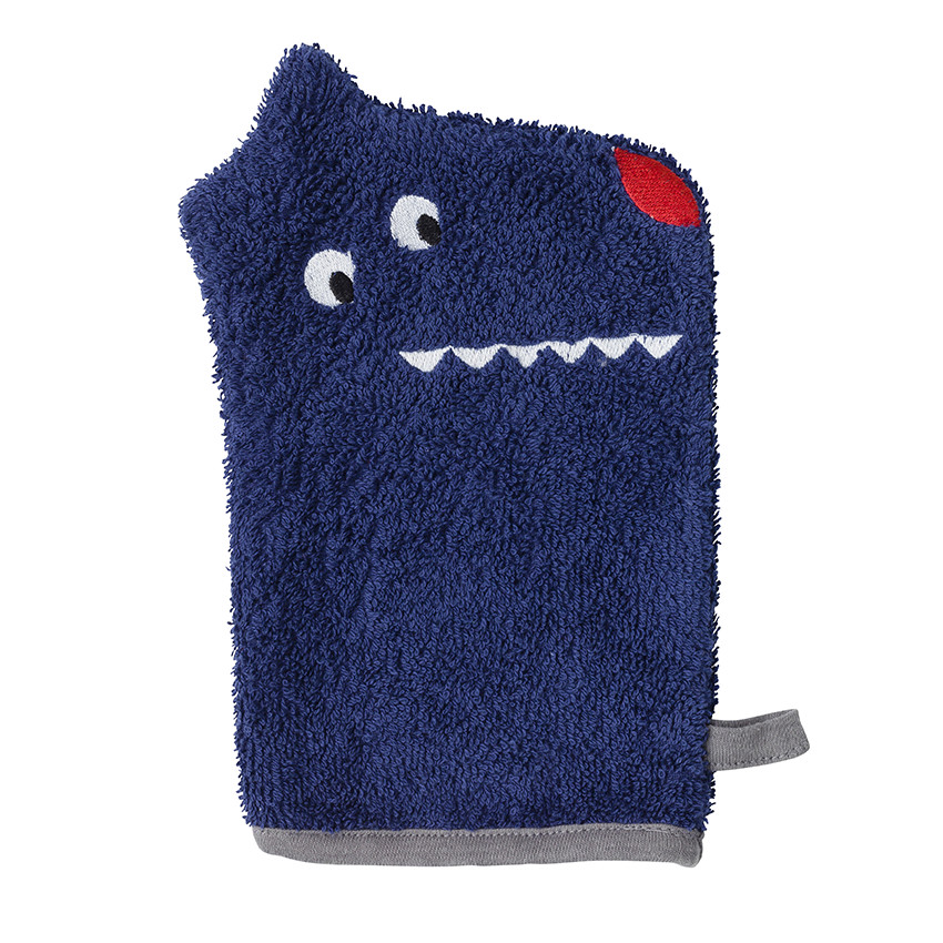 Πετσετέ γάντι μπάνιου με σχήμα ζωάκι. 