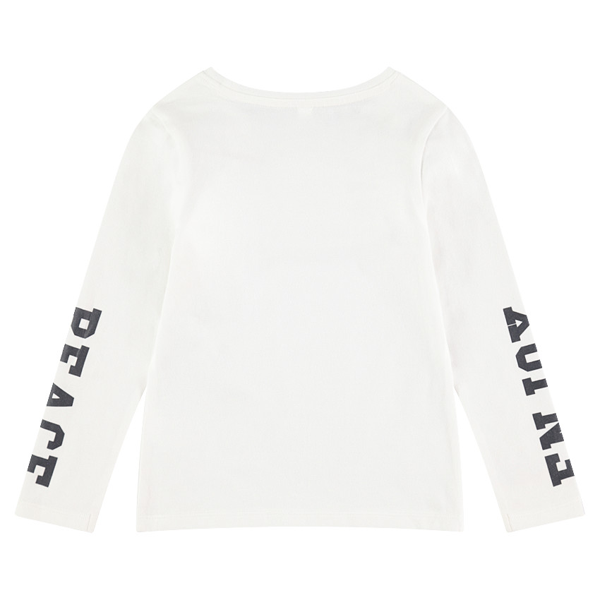 Μακρυμάνικη μπλούζα με τυπωμένα γράμματα 