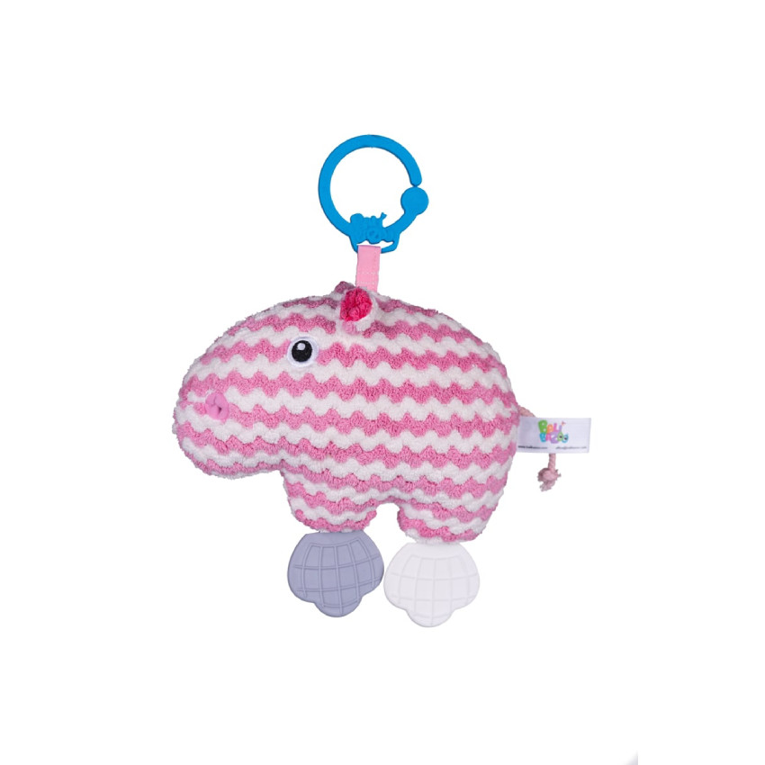 Παιχνιδι Κρεμαστο Πλεκτο Ιπποποταμος BALIBAZOO 