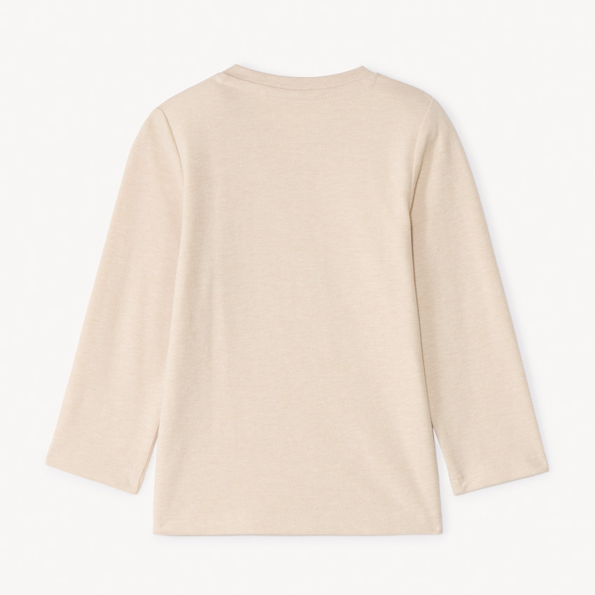 T-shirt à manches longues avec imprimé automobile pour garçon bébé 