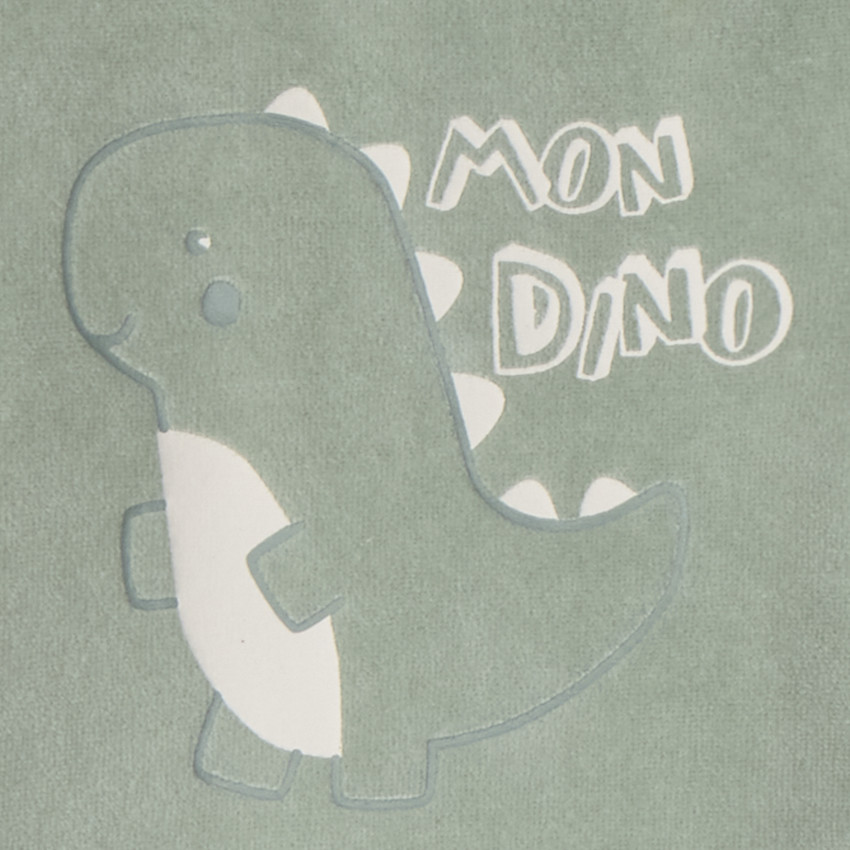 Σετ πιτζάμας 2 τεμαχίων από βελούδο φαντασίας για μωρό 