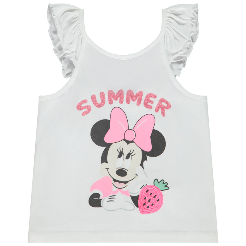 Μπλουζάκι αμάνικο print φαντεζί Minnie Disney για bebe κορίτσι  Additional Μπλουζάκι αμάνικο print φαντεζί Minnie Disney για bebe κορίτσι