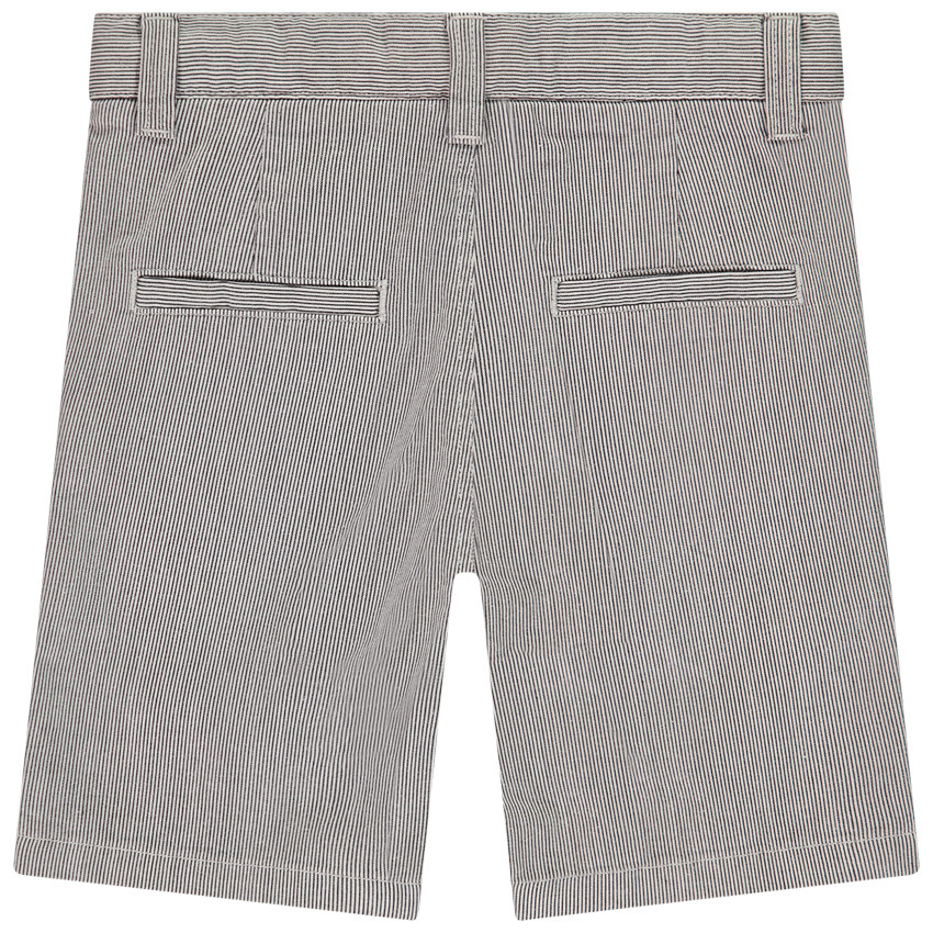 Βερμούδα από υφασμάτινο με ρίγες για αγόρι 
