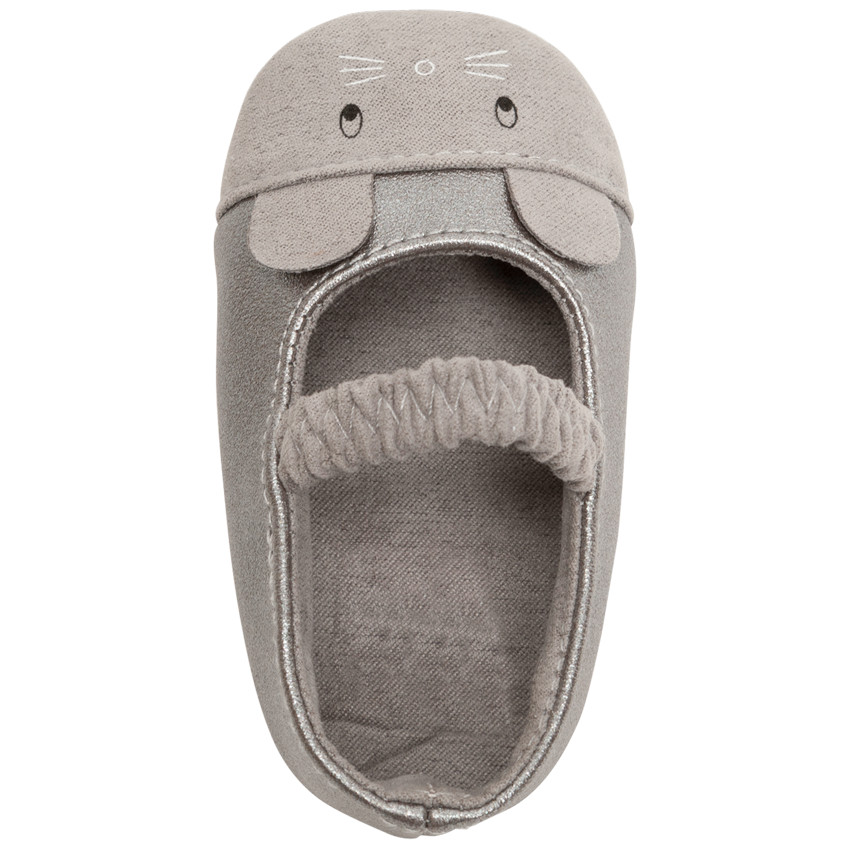 Μπαλαρίνες μαλακές ασημένιες με σχέδιο ποντίκι για bebe κορίτσι  Additional Μπαλαρίνες μαλακές ασημένιες με σχέδιο ποντίκι για bebe κορίτσι