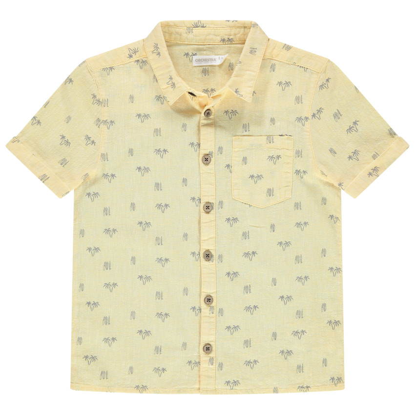 Πουκάμισο κοντομάνικο με τύπωμα.  Additional Πουκάμισο κοντομάνικο με τύπωμα.