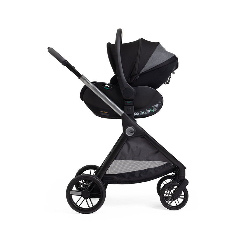 Βρεφικό Καρότσι Bellagio Trio Black Satin - Chicco 