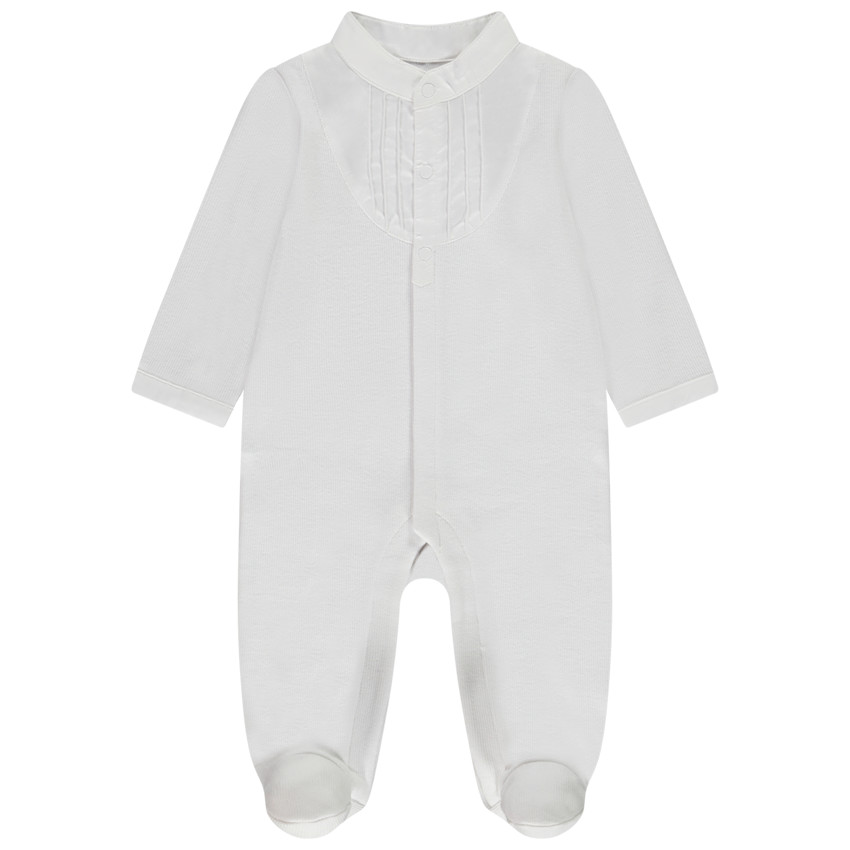 "Πιτζάμα με πλαστρού και γιακά mao για μωρό αγόρι" 