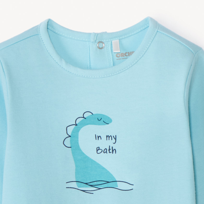 Νυχτικό από τυπωμένο jersey για αγόρι μωρού 