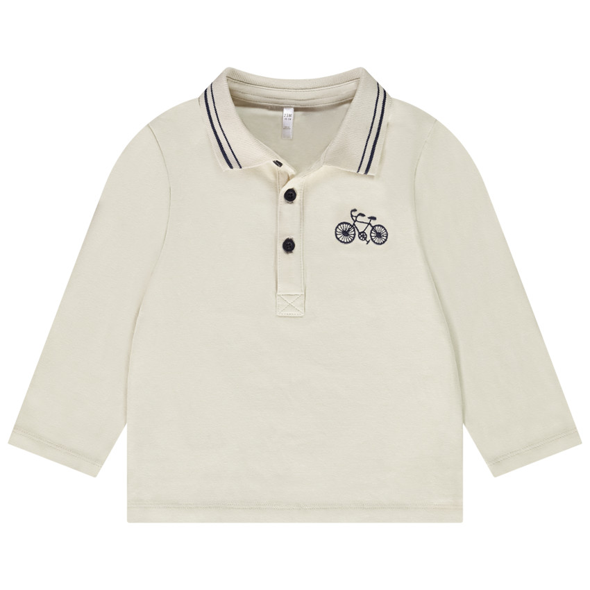 Polo manche shop longue garçon
