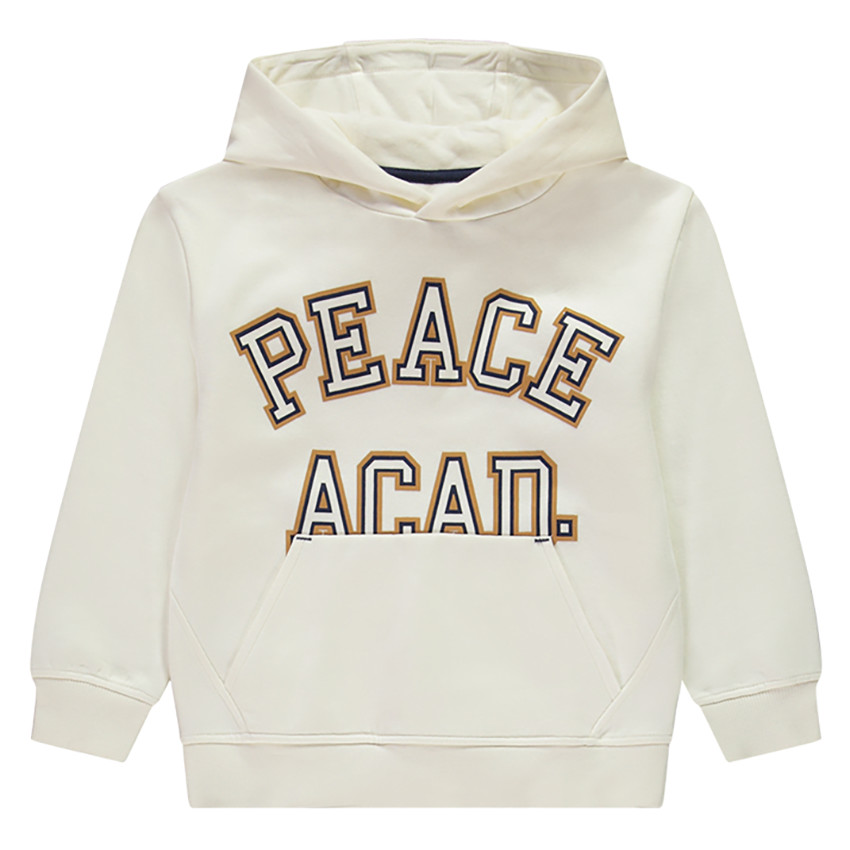 Φούτερ πλεκτό oversize με κουκούλα για αγόρι 