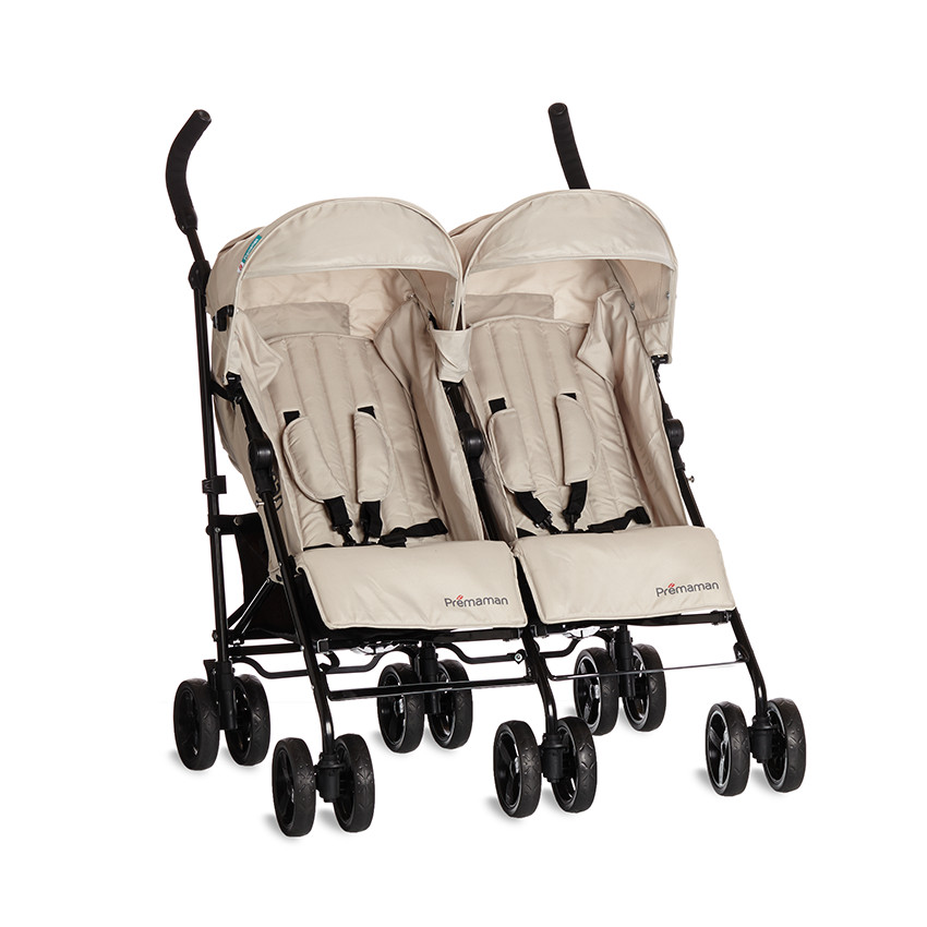 Καρότσι διδύμων  - Μπέζ  