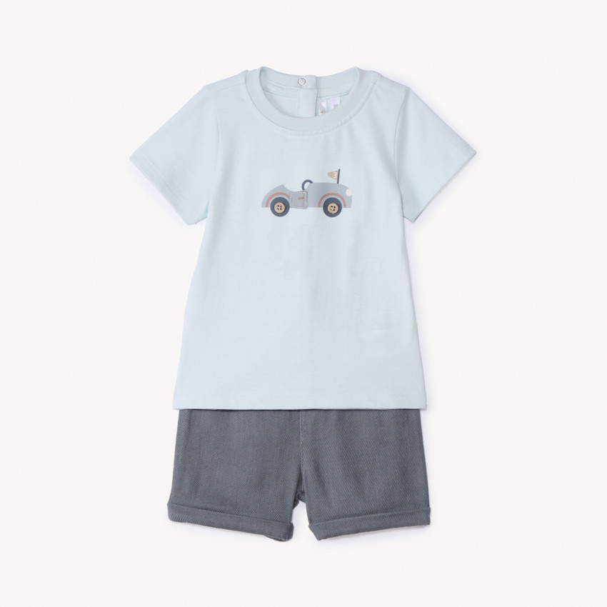 Σέτ 2 τεμαχίων με σορτσάκι για αγόρι μωρού 