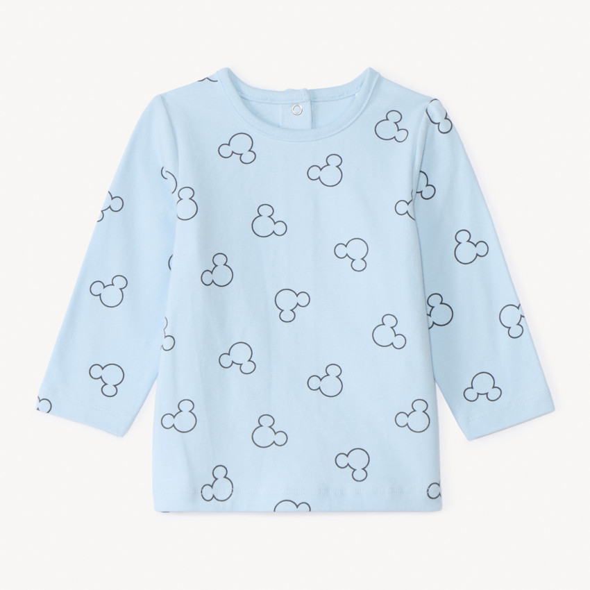 Ensemble 2 pièces avec salopette Mickey Disney pour bébé garçon 