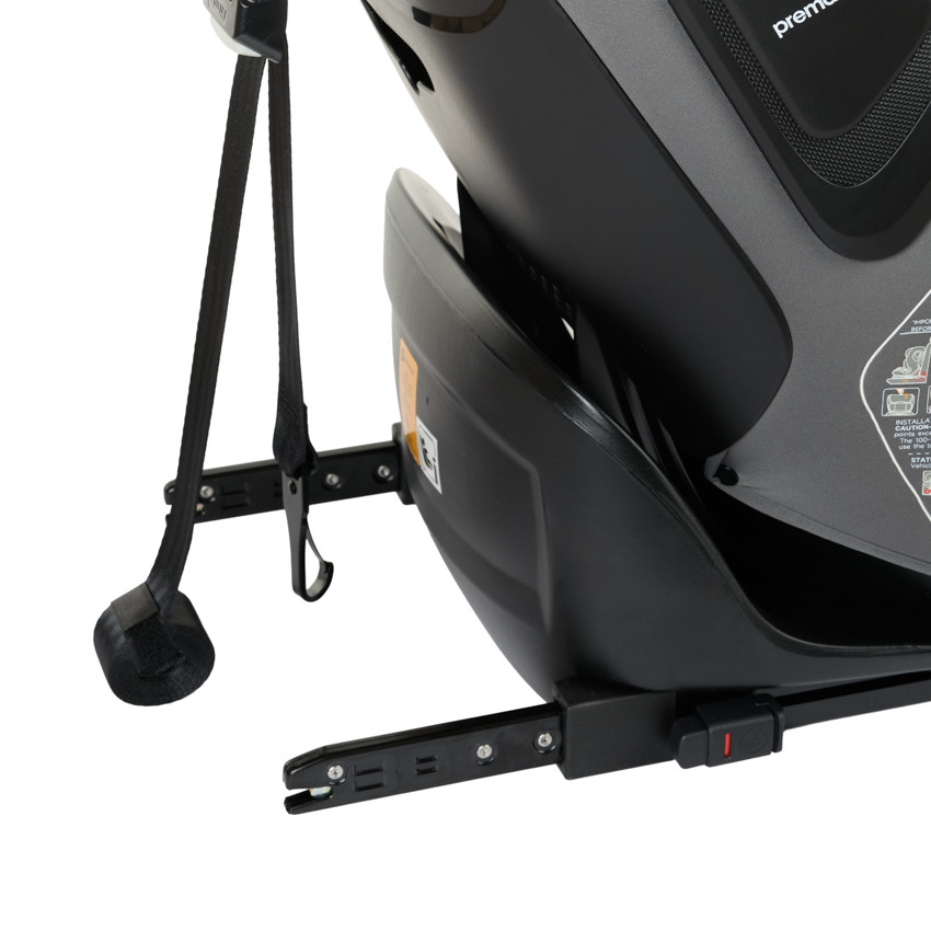 Κάθισμα αυτοκινήτου Isofix και i-Size 76-150 cm P-Way γκρι 