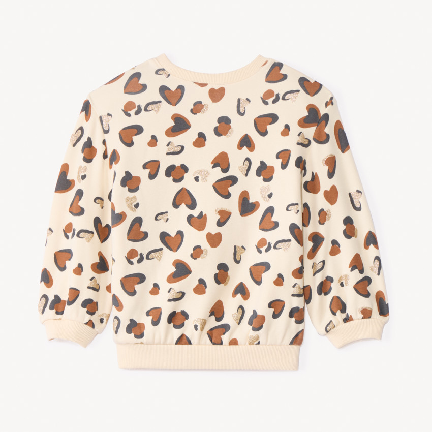 Sweat oversize imprimé cœurs tachetés Minnie Disney pour bébé fille 