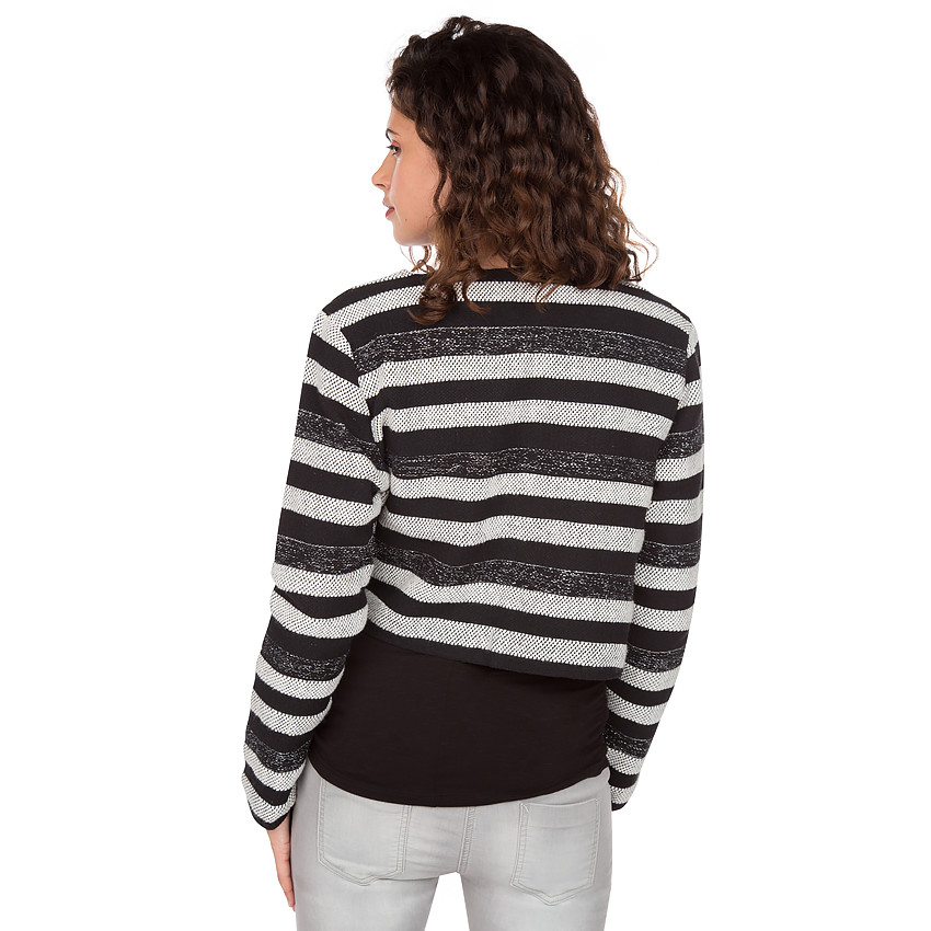 Ζακέτα εγκυμοσύνης με ρίγες ζακάρ 