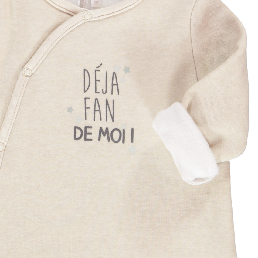 Dors-bien en velours avec print pour bébé  Additional Dors-bien en velours avec print pour bébé