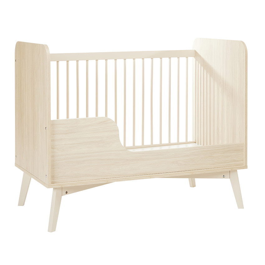 Κρεβάτι με κάγκελα Cameron 60 x 120 cm με αποσπώμενη μπάρα 