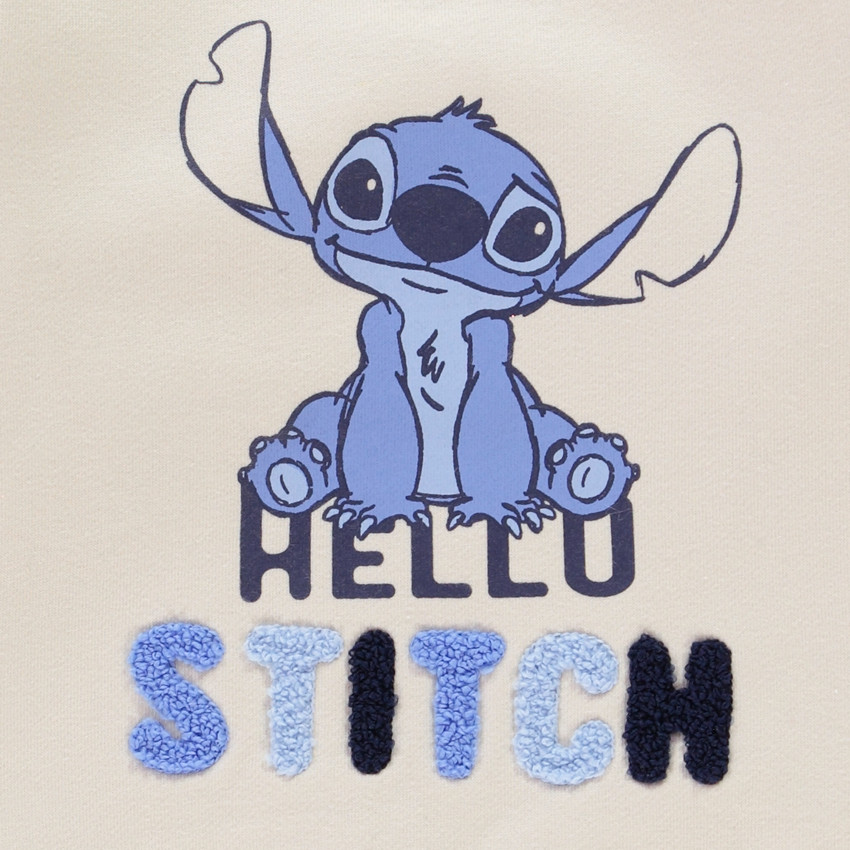 Φούτερ μονόχρωμο με σχέδιο Stitch Disney για μωρό αγόρι 