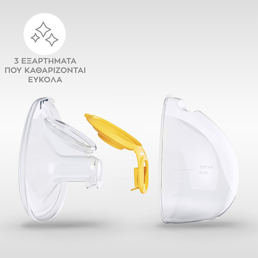 Σετ Συλλογής Μητρικού Γάλακτος Για Το Swing Maxi™  Hands Free Cups Medela 