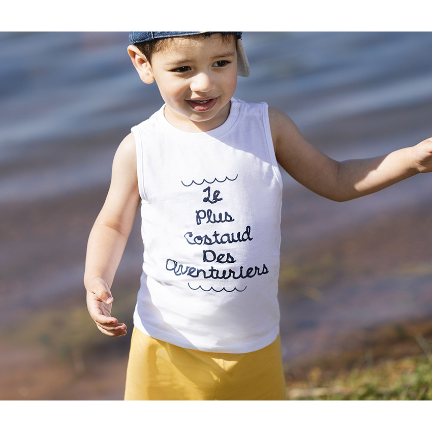 Ensemble de plage débardeur + short pour bébé garçon  Additional Ensemble de plage débardeur + short pour bébé garçon