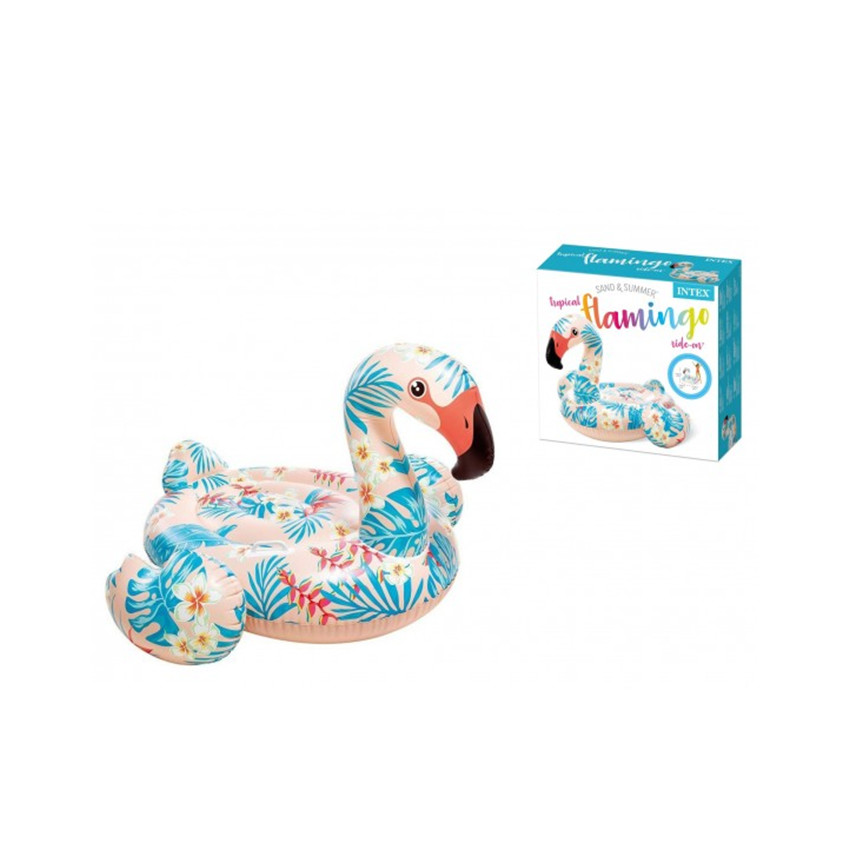 Φουσκτωτό Tropical Flamingo Ride-On 
