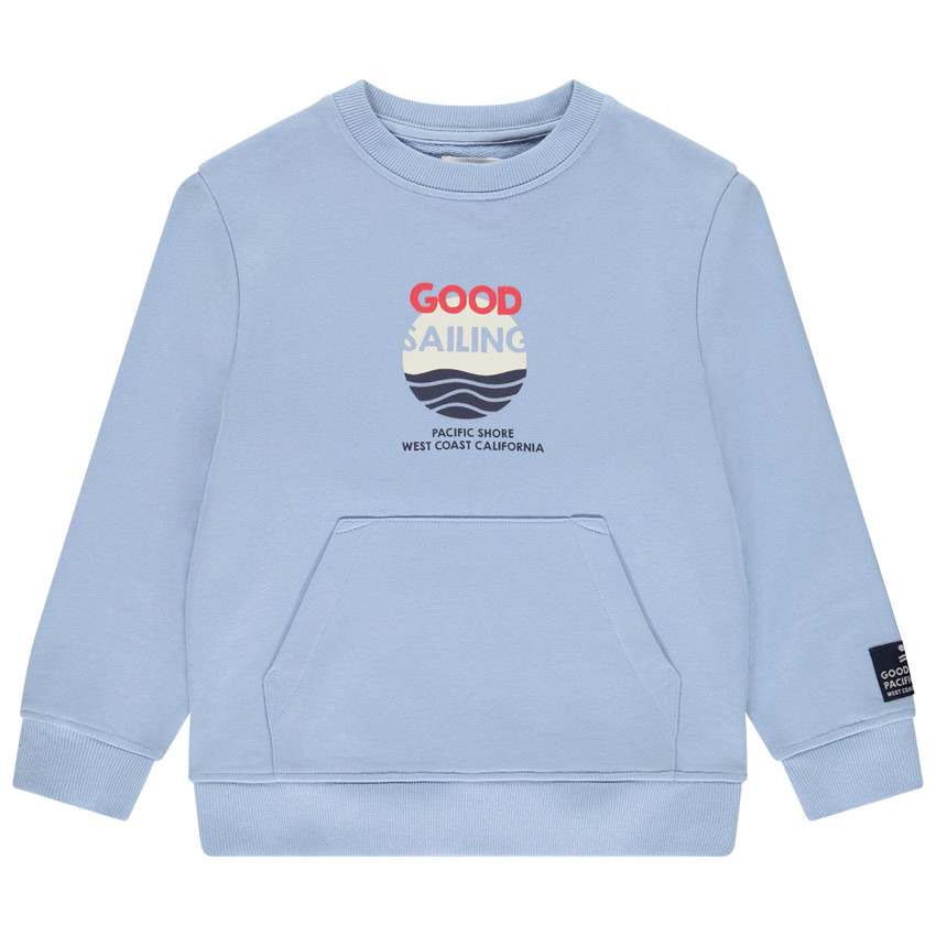 Φούτερ με τσέπη kangourou για αγόρι 