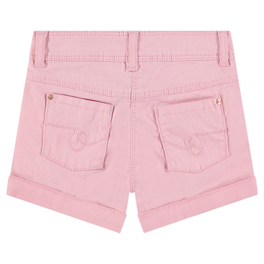 Σορτς μονόχρωμο από πλεκτό σχέδιο  Additional Σορτς μονόχρωμο από πλεκτό σχέδιο