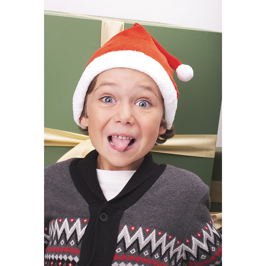 Άσπρο καπέλο Άγιου Βασίλη 