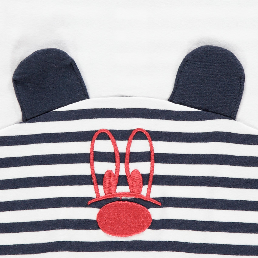 Φορμάκι jersey ριγέ με σχέδιο Mickey Disney 