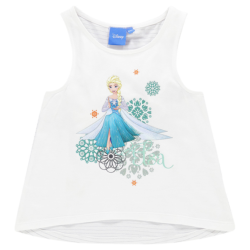 Αμάνικο μπλουζάκι με σχέδιο Ψυχρά κι Ανάποδα της Disney 