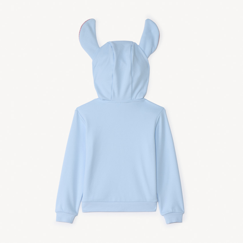 Γιλέκο φλις με κουκούλα Stitch Disney για κορίτσια 