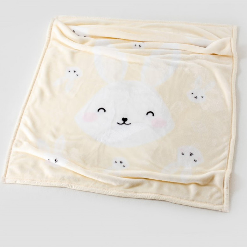 ABO Κουβέρτα Βελουτέ Πολυεστερική 110x140 Bunny 