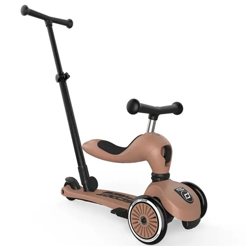 Trotinette 2-en-1 Highwaykick 1 Mocha 12m-5ans 
