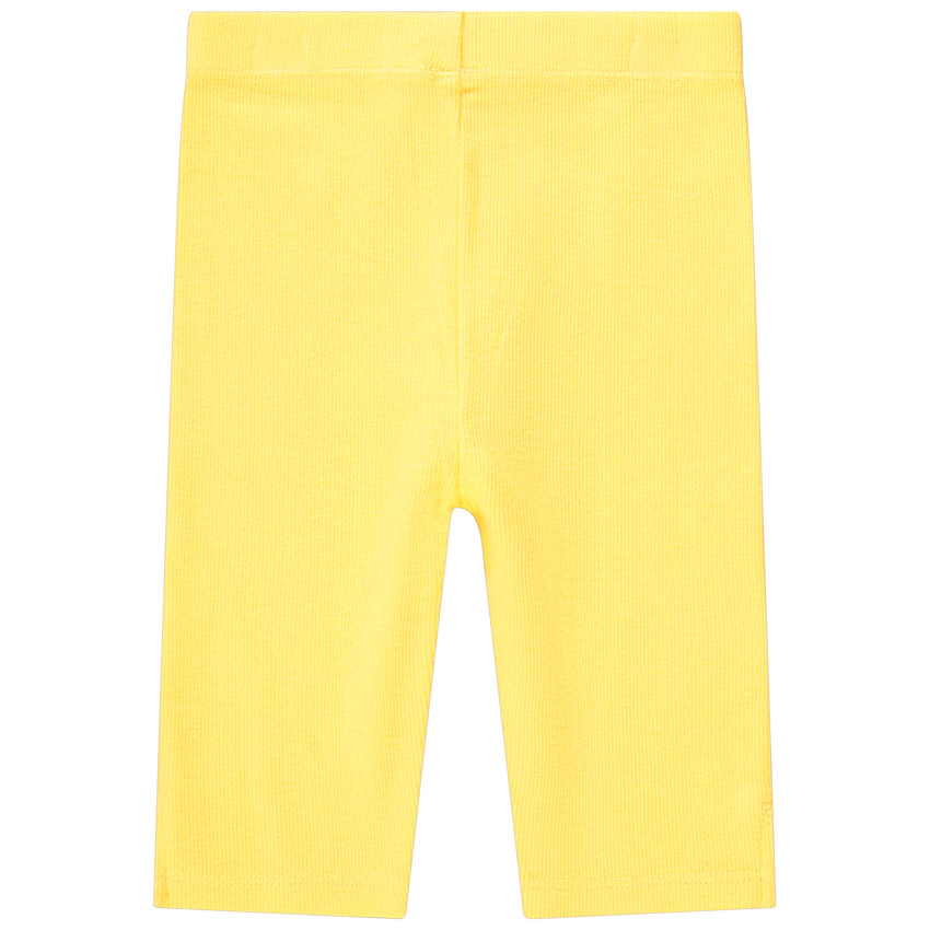 Corsaire côtelé et fleurs brodées pour bébé fille  Additional Corsaire côtelé et fleurs brodées pour bébé fille