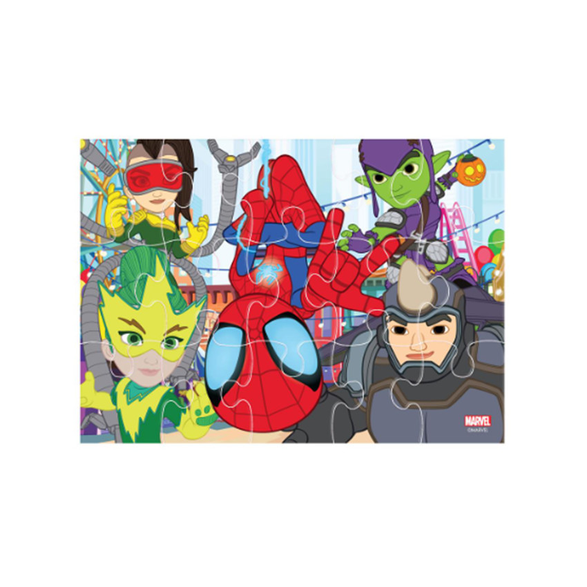 Puzzle 4Σε1 12/15/20/24Τεμ 28,5Χ20,5Εκ Spidey 