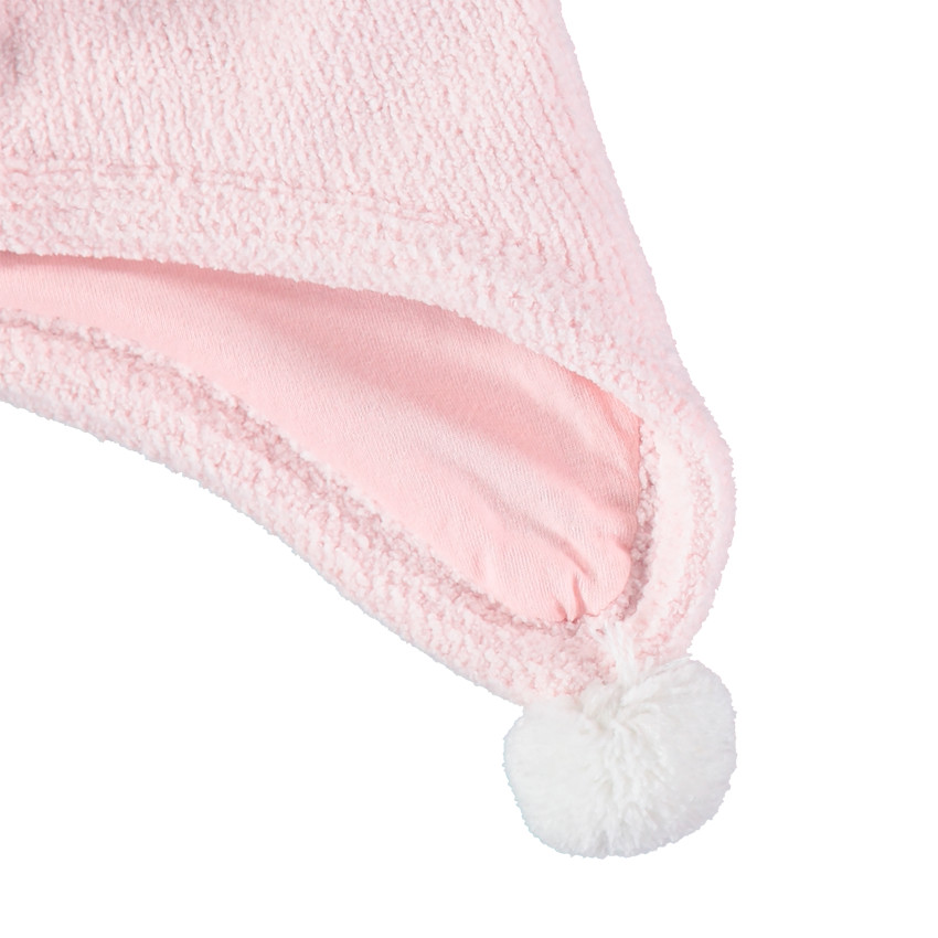 Καπέλο με αυτάκια λαγού και πομ πομ από ζέρσεϊ 