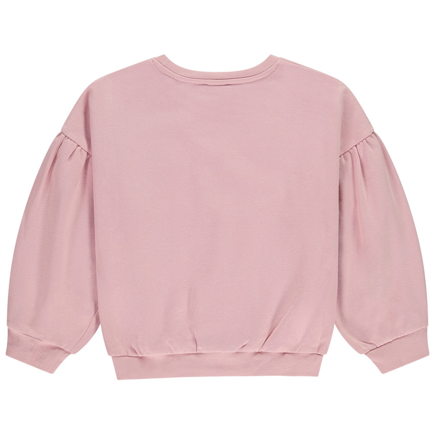 Φούτερ oversize με λουλούδια για κορίτσι 