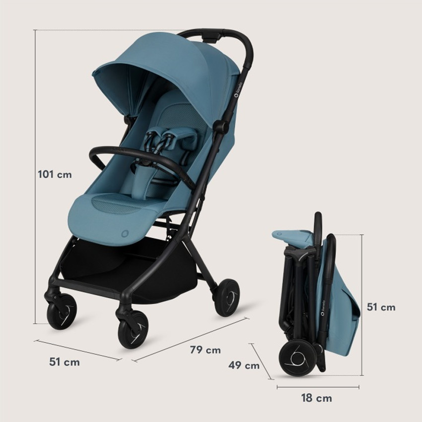 Καρότσι Ταξιδίου έως 22kg Sia Blue Sky Lionelo  