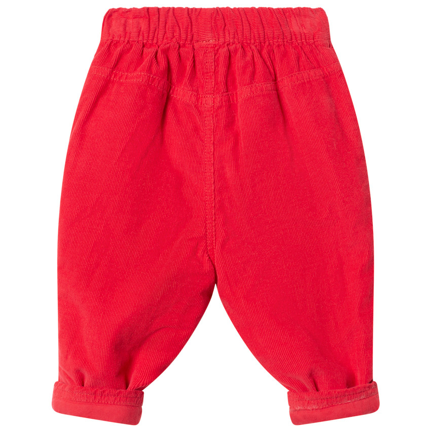 Παντελόνι βελουτέ με επένδυση jersey και κουμπιά  Additional Παντελόνι βελουτέ με επένδυση jersey και κουμπιά