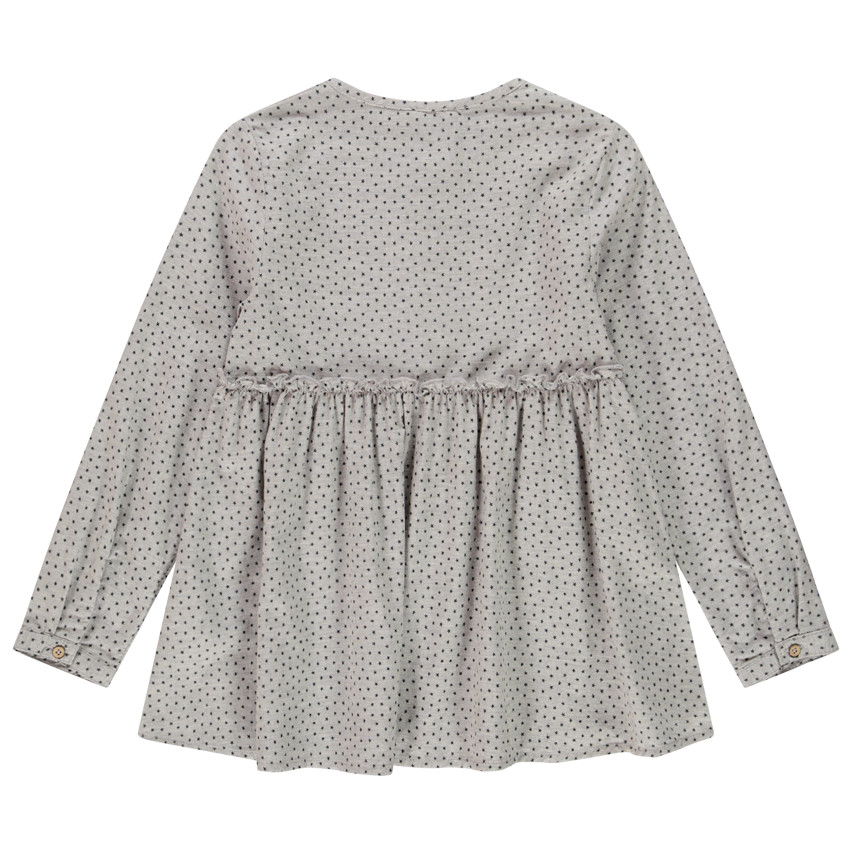 Τουνίκ μακρυμάνικο με αστέρια με σχέδια σε όλη την επιφάνεια 