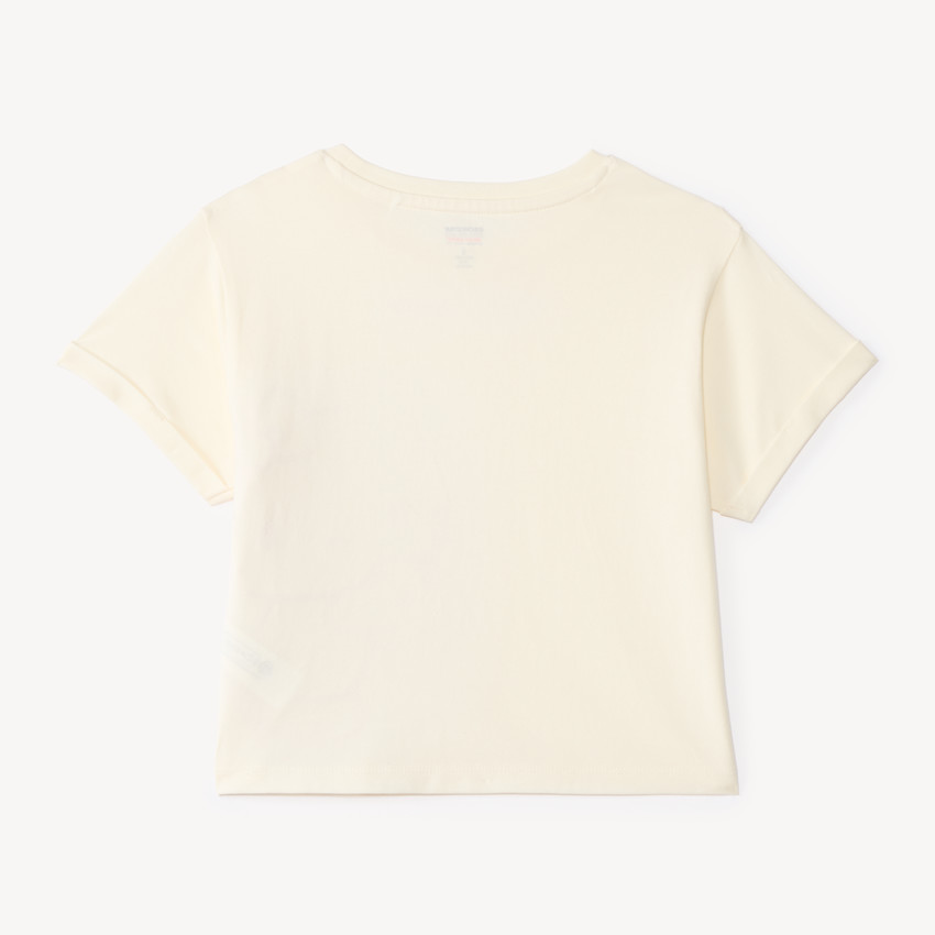 T-shirt oversized à manches courtes pour fille avec broderie Hello Kitty. 