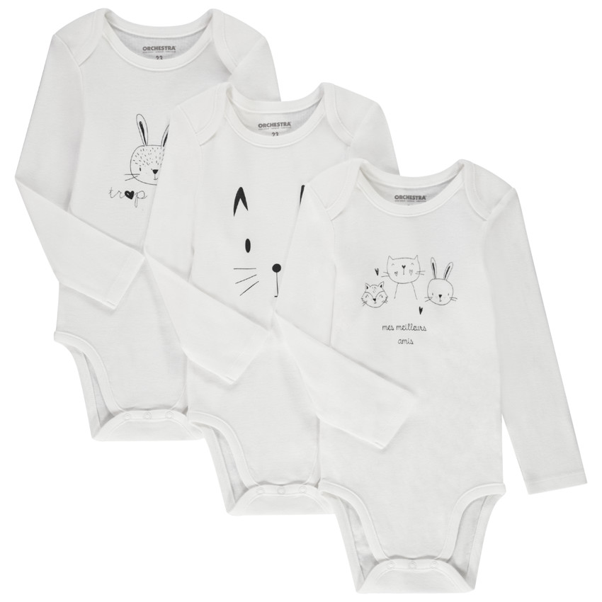 Body 3 ans manches longues best sale
