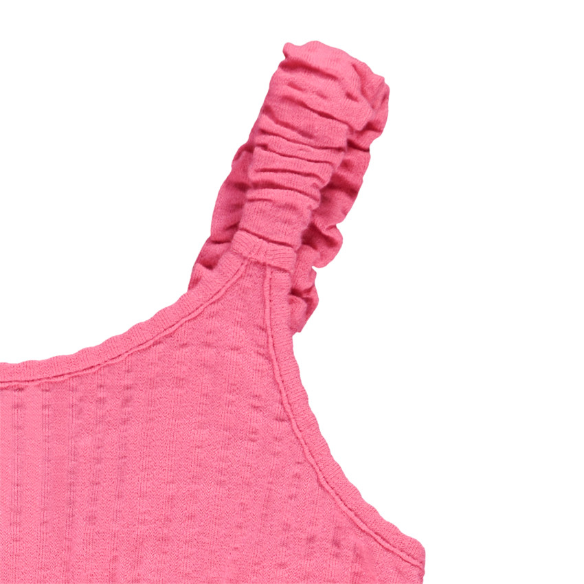 Ολόσωμη φόρμα unie σε jersey texturé για κορίτσι 