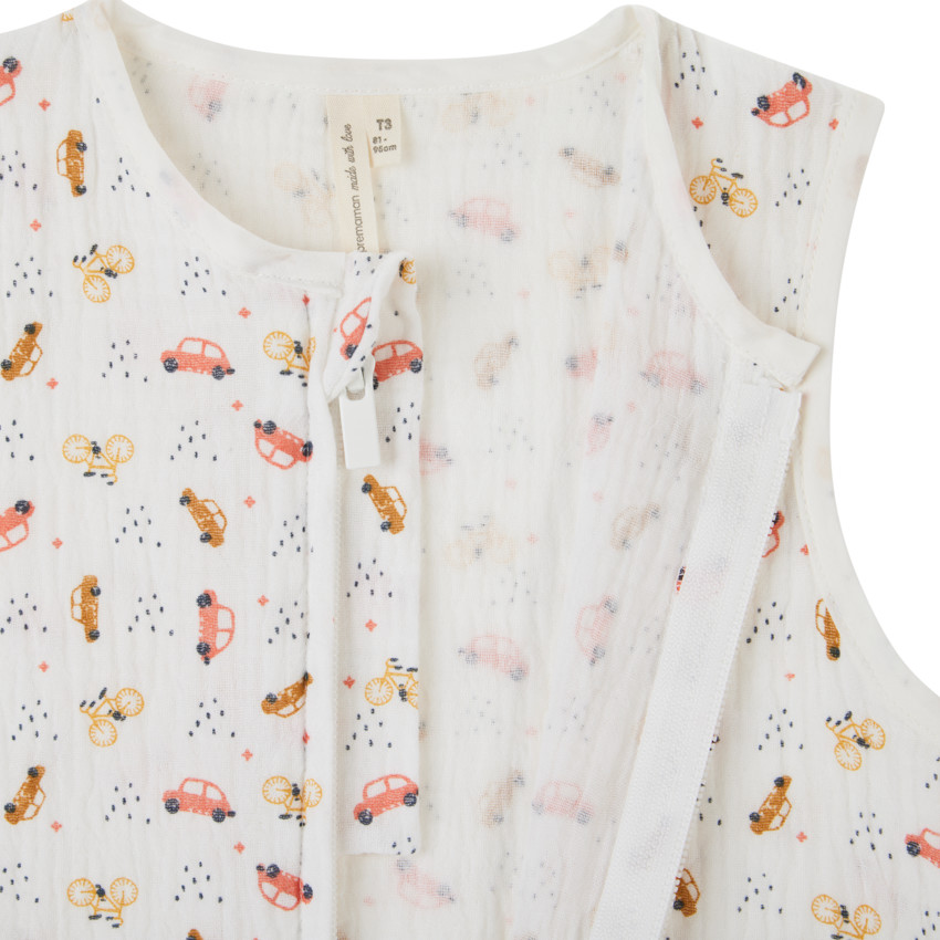 Αμάνικος υπνόσακος TOG 1 με σχέδιο αυτοκίνητα/ποδήλατα T3 