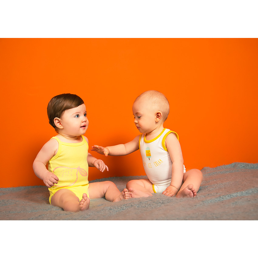 Lot de 7 bodies sans manches à imprimé fantaisie pour bébé garçon 