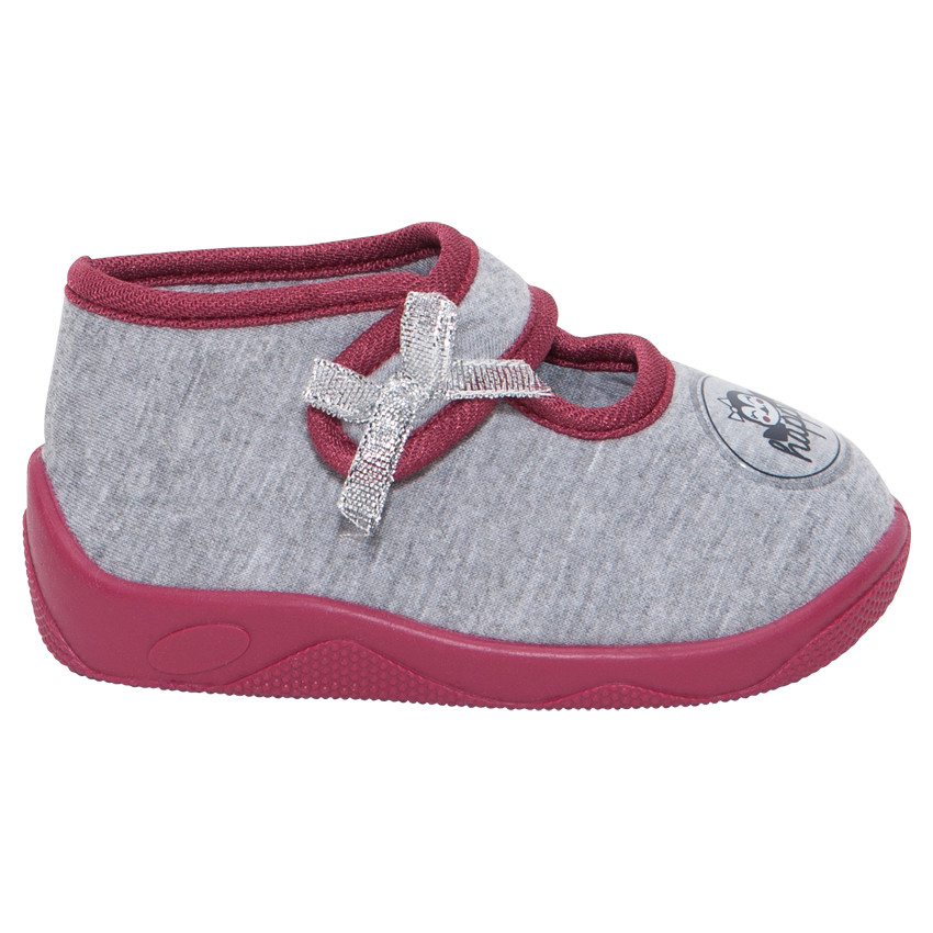 Ψηλά παντοφλάκια με σήμα και φιόγκο 