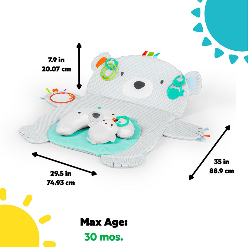 Βρεφικό Γυμναστήριο Tummy Time Prop & Play™ Bright Starts  